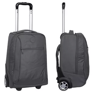 Plecak Szkolny Na Kółkach Coolpack Compact Rpet Grey F086639 - Plecaki szkolne i tornistry - miniaturka - grafika 1