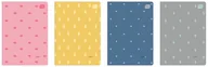 Zeszyty szkolne - Interdruk Zeszyt A5/80k kratka Int Soft Touch Fol A 10 - miniaturka - grafika 1