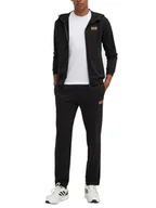 Dresy męskie - EA7 Emporio Armani Komplet dresowy 8NPV62-PJVRZ-0208 Czarny Regular Fit - miniaturka - grafika 1