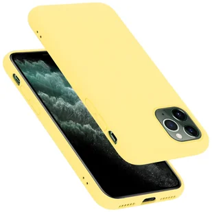 Etui ochronne Cadorabo do Apple iPhone 11 PRO MAX w kolorze żółtym Etui na telefon komórkowy Pokrowiec TPU Etui - Etui i futerały do telefonów - miniaturka - grafika 1