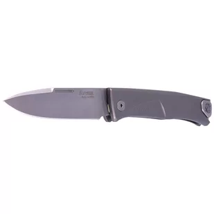 Nóż składany LionSteel Thrill Grey Titanium, Satin M390 by Molletta (TL GY) - Noże - miniaturka - grafika 1
