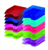 Półki na dokumenty - Durable BASIC TACKA NA DOKUMENTY A4 CZARNA - miniaturka - grafika 1