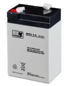 Akcesoria i części modelarskie - MW POWER Pb 6V 5Ah bezobsługowy (waga 1kg, prąd ład. 1.5A, prąd rozład. 50A) MWS/6V-5AH - miniaturka - grafika 1
