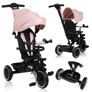 Lionelo Rowerek Trójkołowy Berry Pink Rose - Rowerki trójkołowe - miniaturka - grafika 1