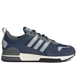 Buty sportowe męskie - Adidas originals Buty ZX 700 HD H01850 granat H01850 - grafika 1