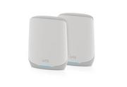 Routery - NETGEAR Orbi RBK762S Tri-band (2.4 GHz/5 GHz/5 GHz) Wi-Fi 6 (802.11ax) RBK762S-100EUS - miniaturka - grafika 1