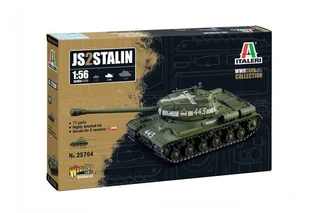Model plastikowy Josif Stalin JS-2 1/56 Italeri - Modele do sklejania - miniaturka - grafika 1