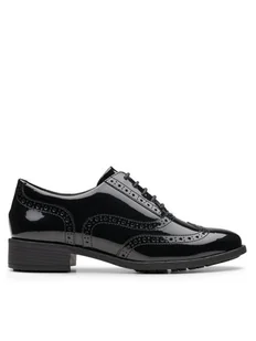 Clarks Oxfordy Havisham Oak 26178710 Czarny - Półbuty damskie - miniaturka - grafika 1