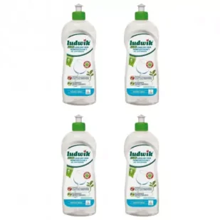 Ludwik Płyn nabłyszczający do zmywarek Ecolabel Zestaw 4 x 500 ml - Środki do zmywarek - miniaturka - grafika 1