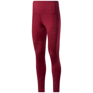 Legginsy Reebok TS Lux Perform Perf, Purpurowy, Kobiety - Spodnie sportowe damskie - miniaturka - grafika 1