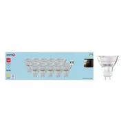 Akcesoria i części do maszyn do szycia - Żarówka LED GU10 10 szt. 3,9 W 450 lm Zimna biel Lexman - miniaturka - grafika 1