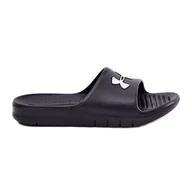 Klapki i japonki męskie - Klapki Męskie Under Armour 3021286-001 Czarne - miniaturka - grafika 1