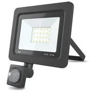 Lampy ogrodowe - Forever Light Naświetlacz LED PROXIM II 20W biały zimny z czujnikiem ruchu RTV003613 - miniaturka - grafika 1