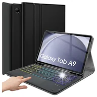 Etui do tabletów - Etui z klawiaturą RGB do Samsung Galaxy Tab A9 SM-X115, obudowa, pokrowiec - miniaturka - grafika 1