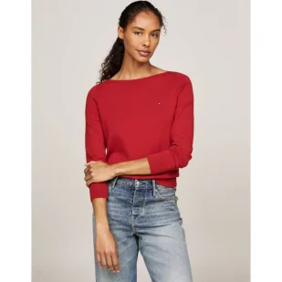 Tommy Hilfiger Sweter | Regular Fit - Swetry damskie - miniaturka - grafika 1