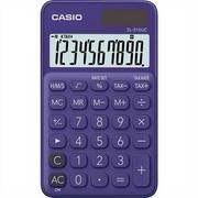 Kalkulatory - Kalkulator Casio SL 310 UC PL Purpurowa - miniaturka - grafika 1