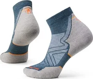 Skarpety termoaktywne - Smartwool W'S Run Targeted Cushion Ankle Socks, G74 twilight blue, S - miniaturka - grafika 1