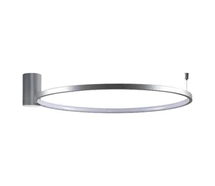 LED Plafon NOEMI LED/20W/230V 4000K śr. 50 cm matowy chrom - Lampy sufitowe - miniaturka - grafika 1