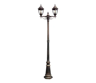 Redo 9609 - Lampa zewnętrzna SEVILLA 2xE27/42W/230V IP44 złota/patyna - Lampy ogrodowe - miniaturka - grafika 1