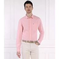 Koszule męskie - Tommy Jeans Lniana koszula | Regular Fit - miniaturka - grafika 1