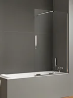 Parawany nawannowe - Parawan nawannowy New Trendy Smart 160x150 uniwersalny chrom EXK-4102 - miniaturka - grafika 1