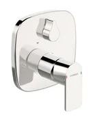 Baterie wannowe i prysznicowe - Hansa Stela - Bateria podtynkowa do obsługi dwóch wyjść wody, chrom 87849173 - miniaturka - grafika 1