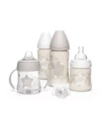 Butelki dla niemowląt - Suavinex Zestaw butelek Mała gwiazda biały - miniaturka - grafika 1