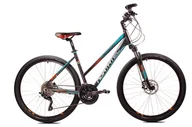 Rowery - Madeira DB XT grafitowo-pomarańczowo-turkusowy 21" - miniaturka - grafika 1