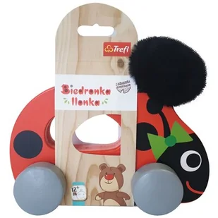 Trefl Trefl Zabawka drewniana Biedronka Ilonka - Zabawki sensoryczne - miniaturka - grafika 1