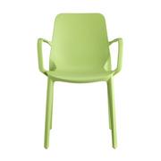 Krzesła - Scab Design Krzesło Ginevra - jasny zielony z podłokietnikami 2333 51 - miniaturka - grafika 1