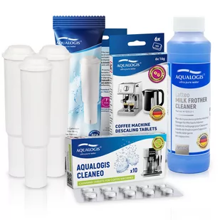 Zestaw do Jura, AL-White 3szt, Decalc New 6tab, Cleaneo, Latteo 250ml - Akcesoria i części do ekspresów do kawy Zestaw do Jura, AL-White 3szt, Decalc New 6tab, Cleaneo, Latteo 250ml - Akcesoria i części do ekspresów do kawy - miniaturka - grafika 1