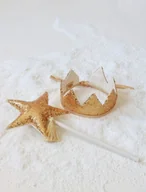 Zabawy w naśladowanie dorosłych - Baśniowy zestaw magiczny dla dziecka "Złote cekiny" - miniaturka - grafika 1