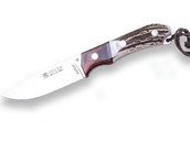 Noże - NÓŻ JOKER AGUILA OSTRZE 10,5cm, RĘKOJEŚĆ Z ROGU JELENIA, BOLSTER Z CZERWONEGO DREWNA - CC105 - miniaturka - grafika 1