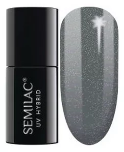 Semilac 326 Semilac Lakier Hybrydowy Foggy Gray Shimmer 7.0 ml - Lakiery hybrydowe - miniaturka - grafika 1