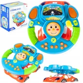 Projektory dla dzieci - Interaktywna kierownica edukacyjna dla dzieci auto światło projektor - miniaturka - grafika 1