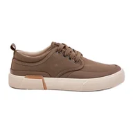 Trampki męskie - Materiałowe Trampki Męskie Big Star RR174064 Khaki zielone - miniaturka - grafika 1