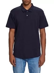 ESPRIT Collection Męska koszula polo, 023EO2K305, 400/NAVY, standardowa, 400/granatowy., XS - Koszule męskie - miniaturka - grafika 1