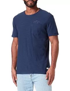 Koszulki męskie - Blend Męski T-shirt T-shirt, 194024/Dress Blues, XL, 194024/Dress Blues, XL - grafika 1