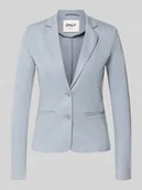 Marynarki i żakiety damskie - Krótki żakiet taliowany z mieszanki wiskozy model ‘POPTRASH’ - miniaturka - grafika 1