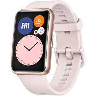 Huawei Watch Fit Różowy - Smartwatch - miniaturka - grafika 1