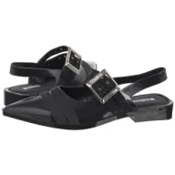 Sandały damskie - Sandały Ladylike AD 35973/BE582 Black (ML333-b) Melissa - miniaturka - grafika 1