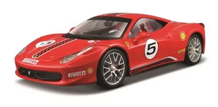 Bburago Ferrari 458 Challenge 1:24 - Samochody i pojazdy dla dzieci - miniaturka - grafika 2