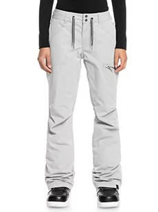 ROXY™ Nadia PT - techniczne spodnie śniegowe - damskie - S - szare - Moda i Uroda OUTLET - miniaturka - grafika 1