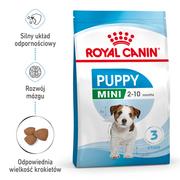 Royal Canin Mini Junior 8kg + Mini Junior 12x195g 172680