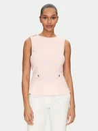 Bluzki damskie - Guess Bluzka W5GP54 KCBO2 Różowy Regular Fit - miniaturka - grafika 1