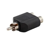 Złącza, przejściówki, adaptery - SAVIO Elmak Elmak Adapter CLS-18 RCA EKSPRESOWA CLS-18 (SAVIO CLS-18) - miniaturka - grafika 1