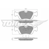 Klocki hamulcowe - Tomex Komplet klocków hamulcowych 12-05 - miniaturka - grafika 1
