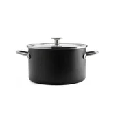 Garnki - Garnek emaliowany - czarny mat - 3,7 l / KitchenAid - miniaturka - grafika 1