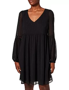 Naf Naf Damska sukienka koktajlowa Keysia, czarny, 38 PL - Sukienki - miniaturka - grafika 1