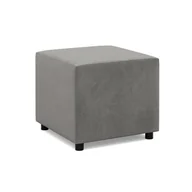 Pufy i podnóżki - Pufa do siedzenia, Neo Kronos, 51x51x40 cm, jasny szary - miniaturka - grafika 1